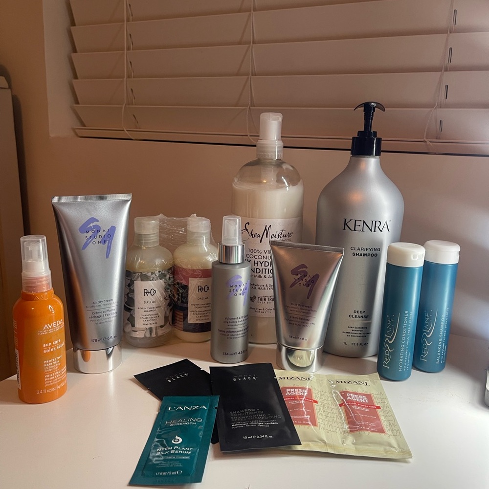 Kenra and SheaMoisture Hair Care Set